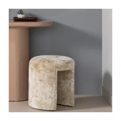 Charlie Kruk rond Beige 45cm