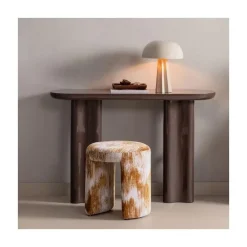 Charlie Kruk rond Karamelbruin 45cm
