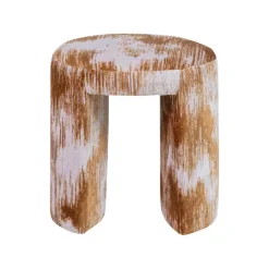 Charlie Kruk rond Karamelbruin 45cm