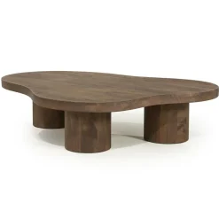 Charlie Salontafel organisch Lichtbruin 130cm