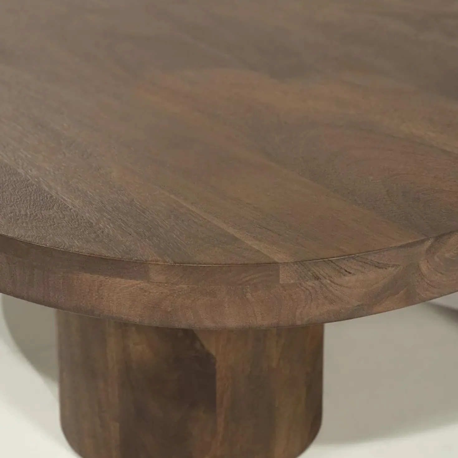 Charlie Salontafel organisch Lichtbruin 130cm