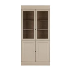 Chow Vitrinekast grenen beige 105cm