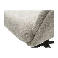 Chris Relaxfauteuil met voetenbank gebroken wit
