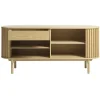 Christoffer dressoir naturel eikenhoutfineer 160cm