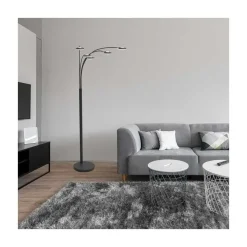 Cinco 5-lichts Vloerlamp Zwart