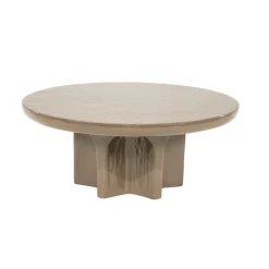 Circolo Salontafel rond Large Bruin 80cm