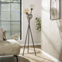 Ciro 3-lichts Vloerlamp Multi kleur