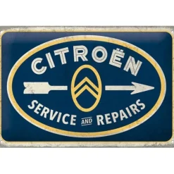 Citroën Service and Repairs - metalen bord