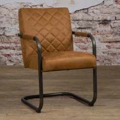 Civo Eetkamerstoel Bull cognac