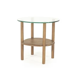 Cleo Bijzettafel Lichtbruin 50cm