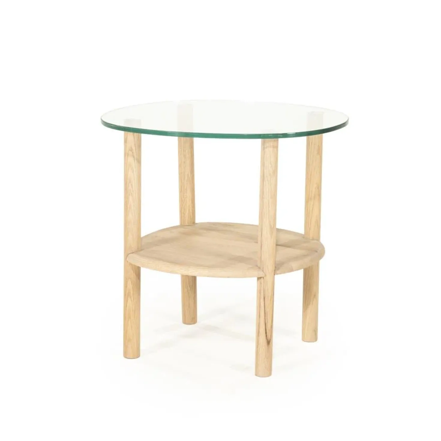 Cleo Bijzettafel Naturel 50cm