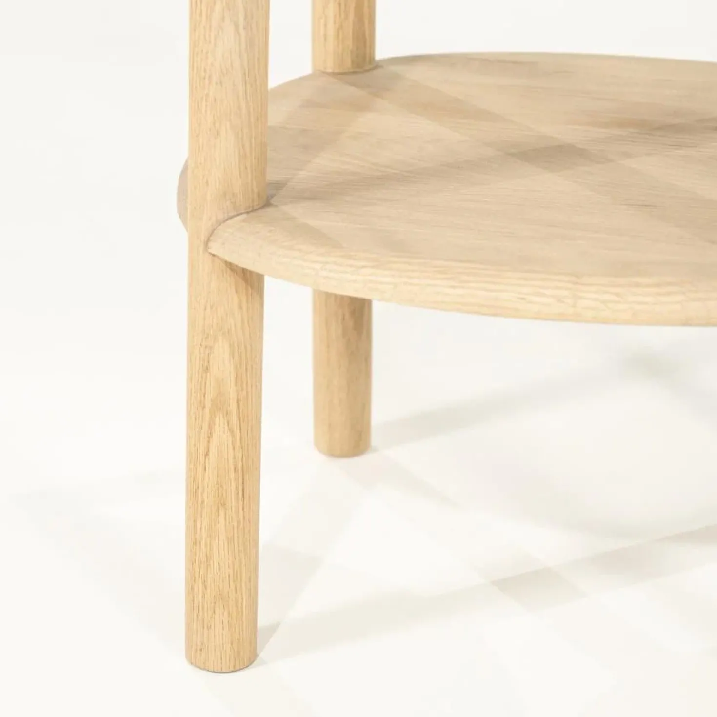 Cleo Bijzettafel Naturel 50cm