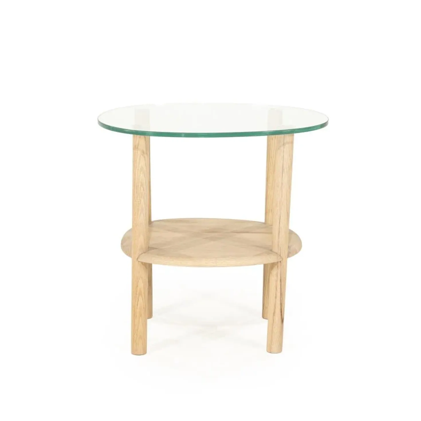 Cleo Bijzettafel Naturel 50cm