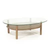 Cleo Salontafel Lichtbruin 101cm