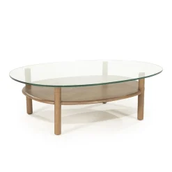 Cleo Salontafel Lichtbruin 101cm