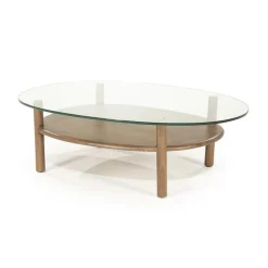 Cleo Salontafel Lichtbruin 101cm