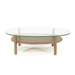 Cleo Salontafel Lichtbruin 101cm