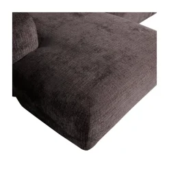 Cloud Chaise longue bank links chenille bruin