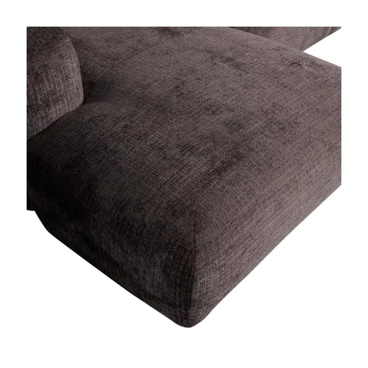 Cloud Chaise longue bank links chenille bruin