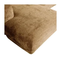Cloud Chaise longue bank links chenille geel