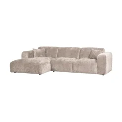 Cloud Chaise longue bank links chenille naturel