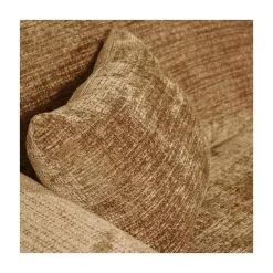 Cloud Chaise longue bank rechts chenille geel