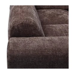 Cloud Hoekbank links geweven chenille bruin