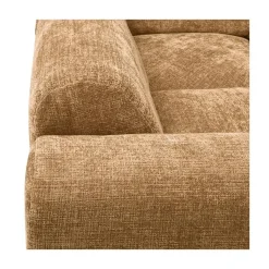 Cloud Hoekbank links geweven chenille geel