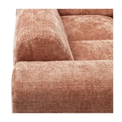 Cloud Hoekbank links geweven chenille terracotta