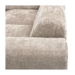 Cloud Hoekbank rechts geweven chenille naturel