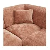 Cloud Hoekbank rechts geweven chenille terracotta