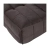 Cluster Bank 3-zits Velvet Chocolade bruin