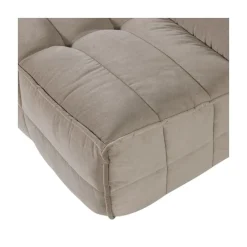 Cluster Bank 3-zits Velvet Warm taupe