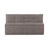 Cluster Eetkamerbank Met rugleuning Bouclé Middenbruin