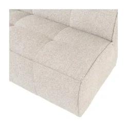 Cluster Eetkamerbank Met rugleuning Bouclé Zand beige