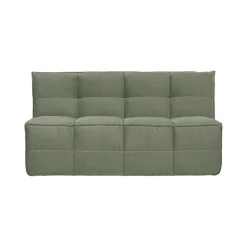 Cluster Eetkamerbank Met rugleuning Velvet Pistache groen