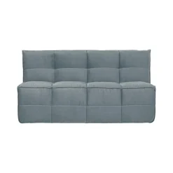 Cluster Eetkamerbank Met rugleuning Velvet Turquoise blauw