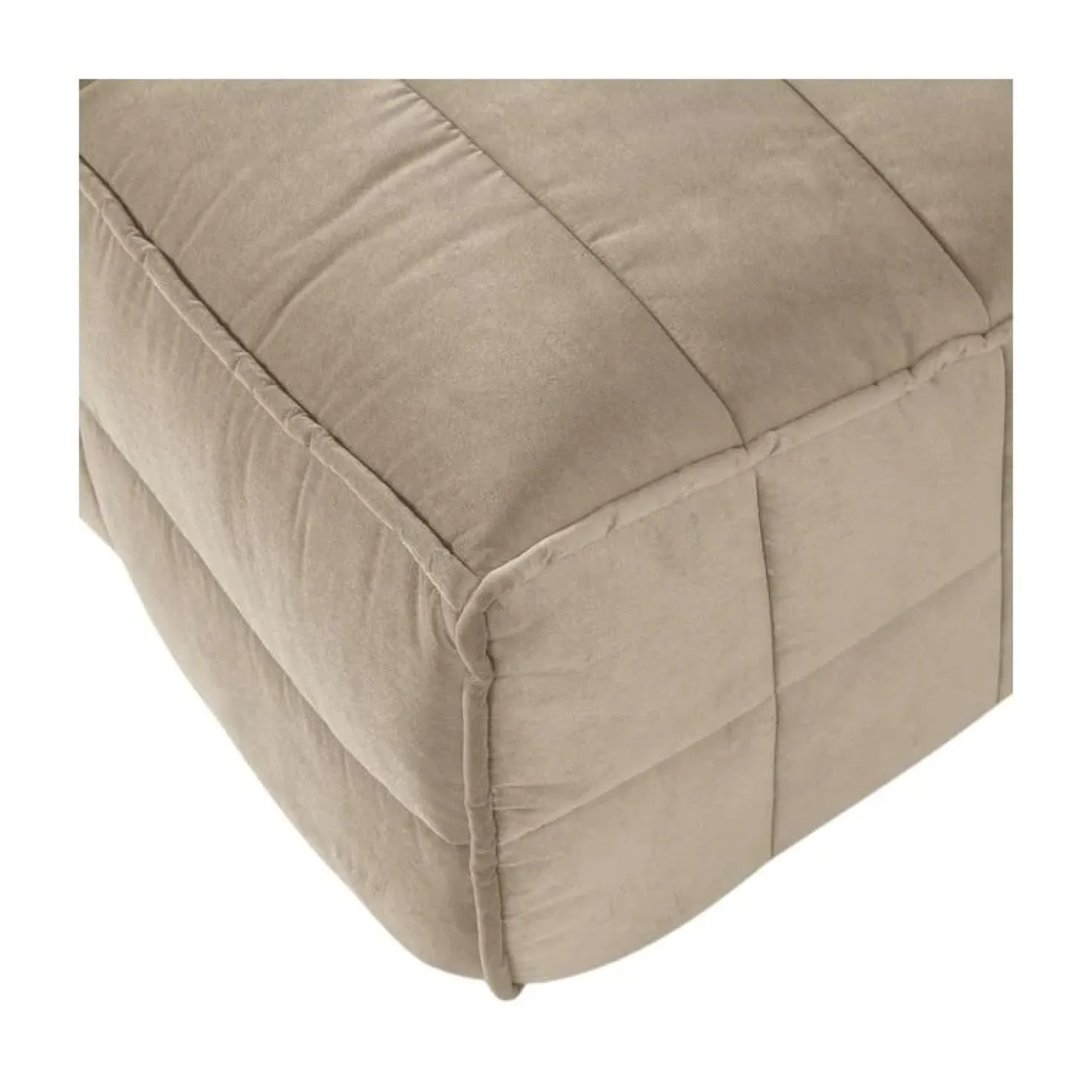 Cluster Eetkamerbank Met rugleuning Velvet Zacht beige