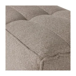 Cluster Hocker Bouclé Khaki bruin 104cm