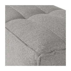 Cluster Hocker Bouclé Warm grijs 104cm