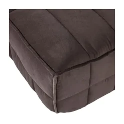 Cluster Hocker Velvet Chocolade bruin 104cm