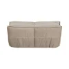 Cluster Hocker Velvet Warm taupe 104cm