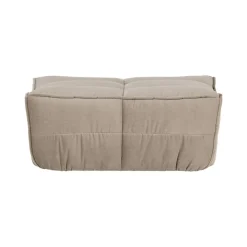 Cluster Hocker Velvet Warm taupe 104cm