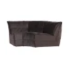 Cluster Hoekelement Velvet Chocolade bruin
