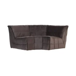 Cluster Hoekelement Velvet Chocolade bruin