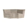 Cluster Hoekelement Velvet Warm taupe