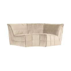 Cluster Hoekelement Velvet Zacht beige