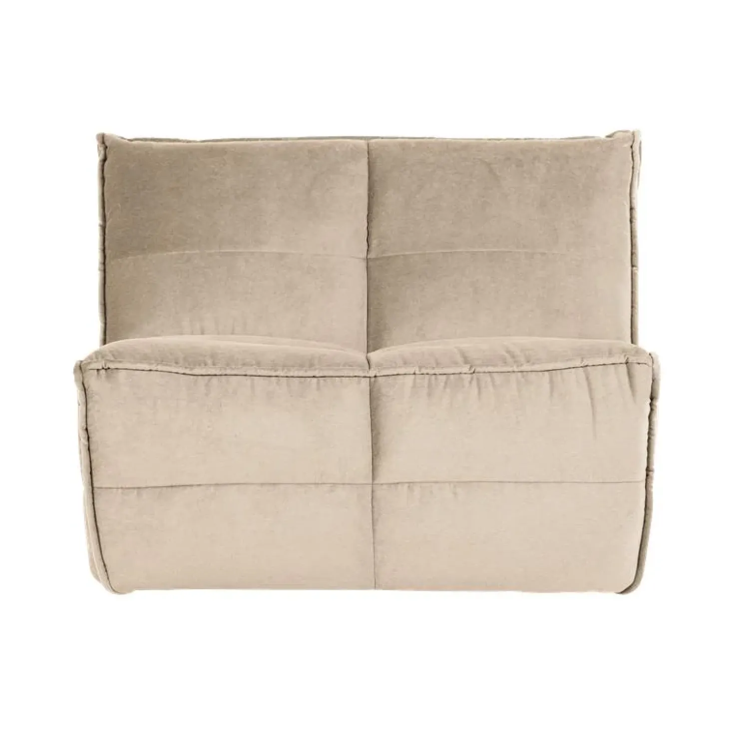 Cluster 1-zits Element Velvet Zacht beige