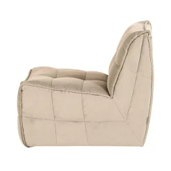 Cluster 1-zits Element Velvet Zacht beige