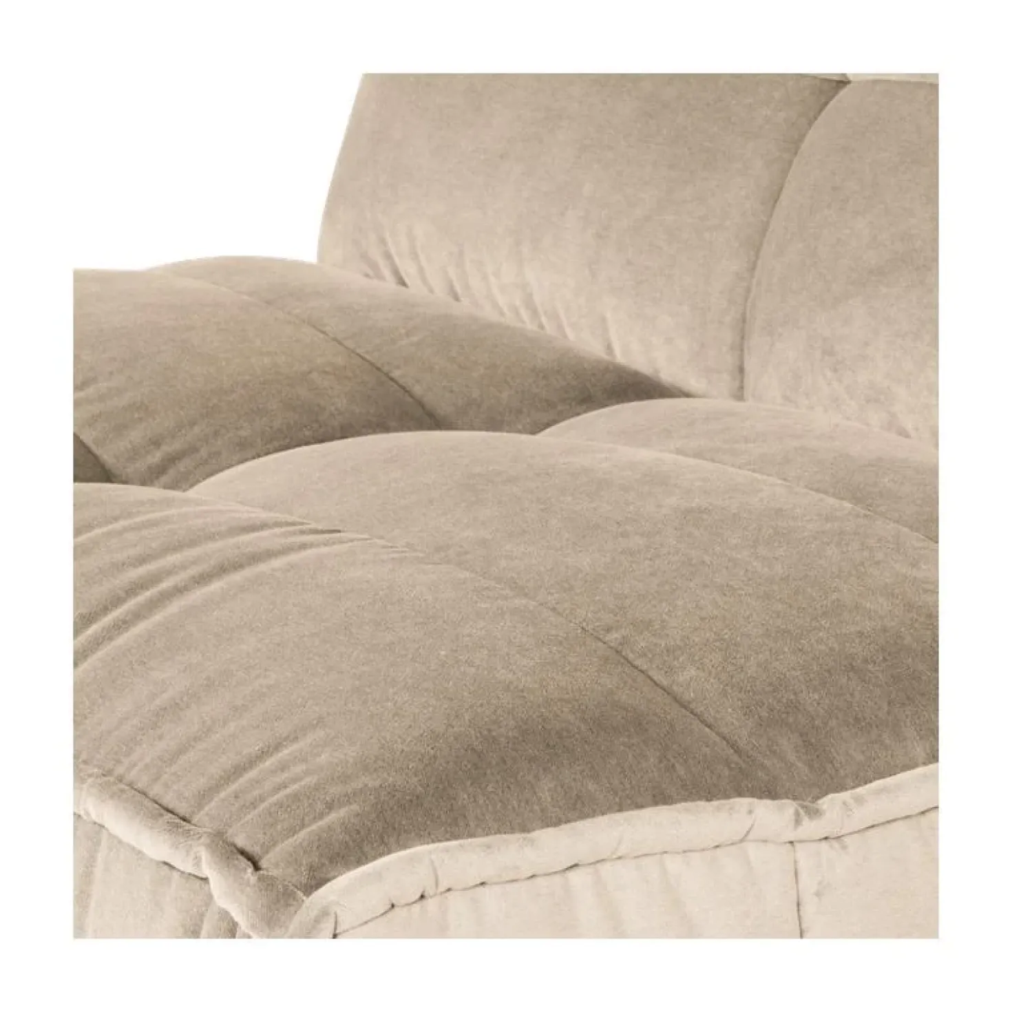 Cluster 1-zits Element Velvet Zacht beige